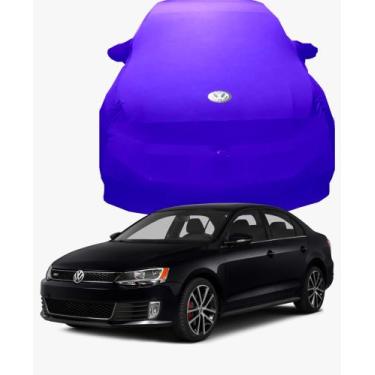 Imagem de Capa de Carro Volkswagen Jetta Sedan Tecido  Lycra Premium - Cadilhe C