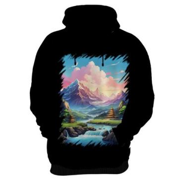 Imagem de Blusa de Frio Templo Budista Anime Buda 7 - Kasubeck Store, GG