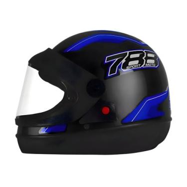 Imagem de Capacete fechado pro tork new sport 788 moto, 56