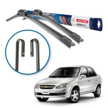 Imagem de Par Limpador Palheta Parabrisa Dianteiro Bosch Para Brisa GM Astra Mon