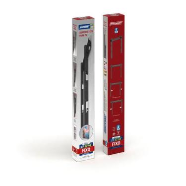 Imagem de  Suporte Tv Vesa Fixo Ultra Slim Preto Multivisão Tamanho:32 polegadas