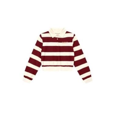 Imagem de Blusão polo teen menina listrado Brandili Young-Feminino