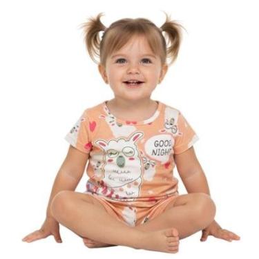 Imagem de Pijama Infantil Bebê Menina Brilha no Escuro Kyly-Feminino