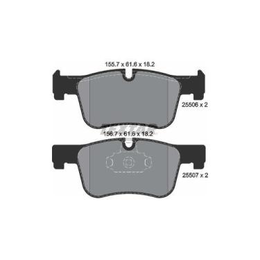 Imagem de Pastilha Freio Dianteiro Serie 4 2014 a 2016 Textar 2550601