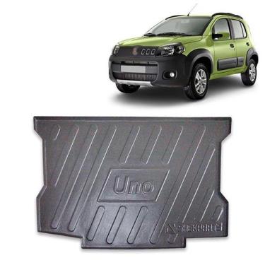 Imagem de Protetor Bandeja De Porta Malas Uno Evo 2010 a 2020 Em Relevo Tapete -