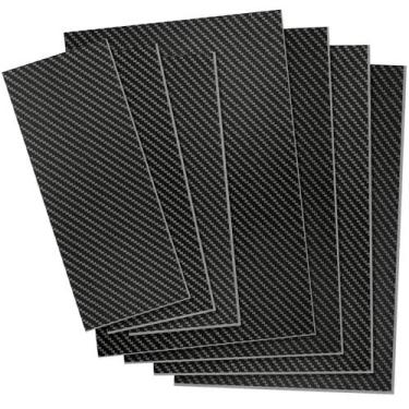 Imagem de Folha de fibra de carbono Kalolary 200x300x2.5mm 3K Superfície brilhan