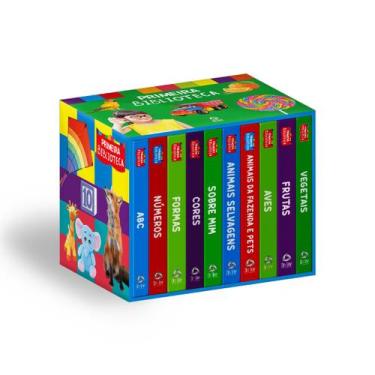 Imagem de Livro - Coleção Primeira Biblioteca Volume 01 - Box com 10 Livrinhos
