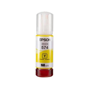 Imagem de Refil Tinta Amarelo T574 T574420 Original Epson Fotográfico Compatível