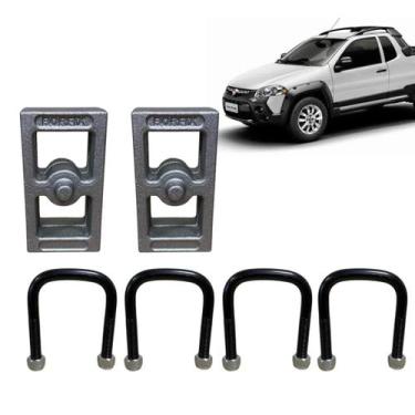 Imagem de Kit Lift Traseiro Strada até 2020 Elevar 2cm - Borfix