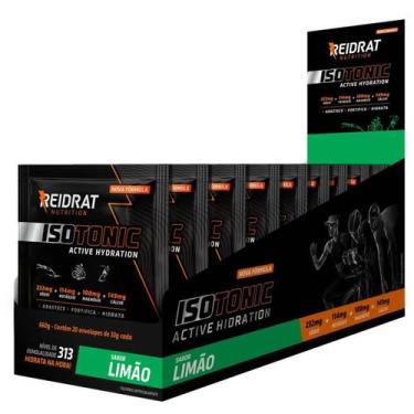Imagem de Isotonic Active Hydration - 20 Sachês de 33g Limão - Reidrat