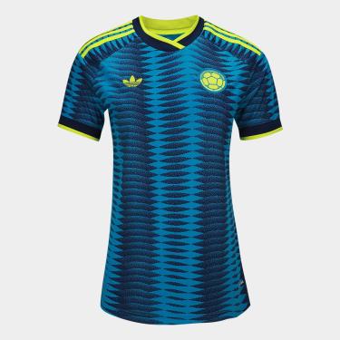 Imagem de Camisa Seleção Colômbia Away 2026 s/nº Tocedor Adidas Originals Feminina-Feminino