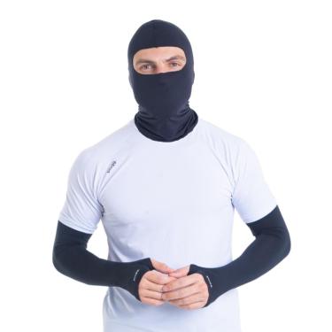 Imagem de Manguito Dedo e Balaclava Touca Ninja Proteção Solar UV50+-Unissex