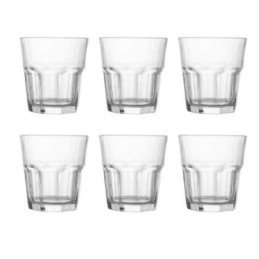 Imagem de Jogo 6 Copos de Vidro Kehome Suco Água Drink Cerveja 310ml