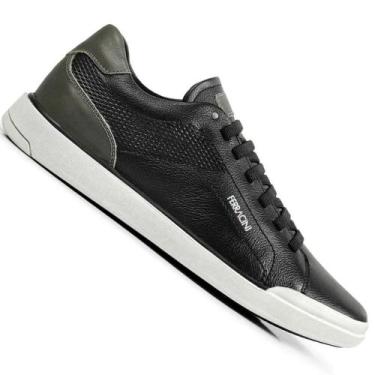 Imagem de Sapatenis Ferracini 1063-617 Masculino, Preto, 42