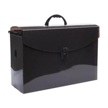 Imagem de Pasta Maleta Com 06 Pastas Suspensas Pp Fume - Acp