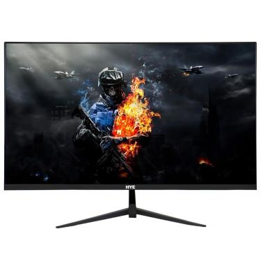 Imagem de Monitor Gamer Curvo HYE HY32VIEW75 32" Full HD Painel VA 75Hz Preto com Ângulo de Visão 178 graus