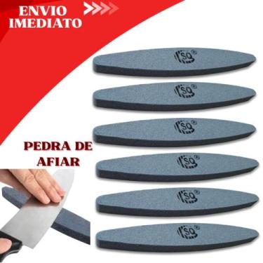 Imagem de Pedra de Afiar e Amolar Tipo Canoa 225mm Fertak Faca e Canivete - - Fe