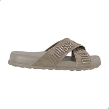 Imagem de Tamanco Melissa Cozy Slide M-Lover Ii Adulto Marrom Chique
