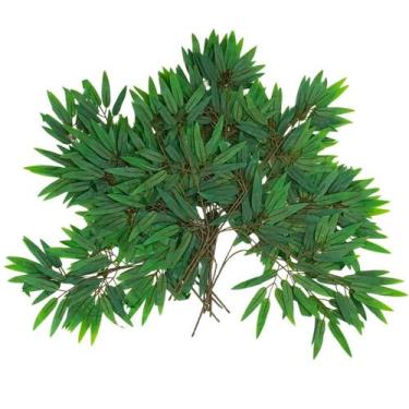 Imagem de Flor Artificial Para Decoração De Plástico Caule Arranjo De Bambu - Ca
