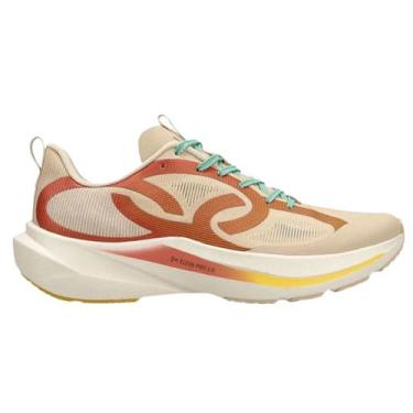 Imagem de Tênis Feminino Olympikus 43447473 Corre Vento 3, Bege, Laranja, 35