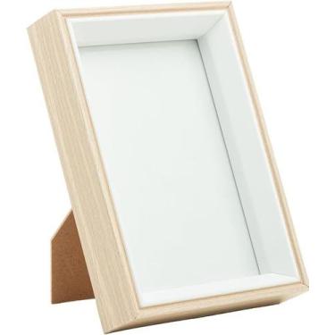 Imagem de Porta-Retrato Enjoy 10cm x 15cm Branco em MDF da Lyor - ROJEMAC