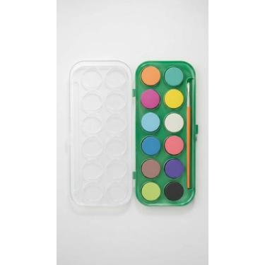 Imagem de Aquarela Infantil 12 Cores Com Pincel - Congratulations Store