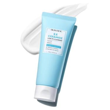 Imagem de Gel de Limpeza Facial SKINTIFIC 5X Ceramidas Low pH 120 ml