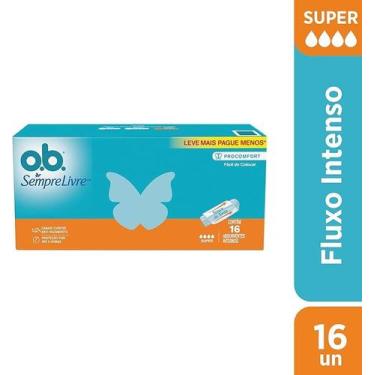 Imagem de Absorvente o.b. sempre livre procomfort super c/16