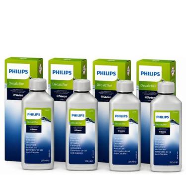 Imagem de 4 Descalcificante Líquido PhilipsSaeco 250ml Máquinas Café - PHILIPS W