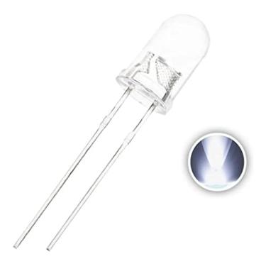 Imagem de Led Alto Brilho Branco 5mm - Kit com 100 Unidades