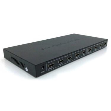 Imagem de Splitter Hdmi 1 X 8 Portas Dex Hs-81 Preto