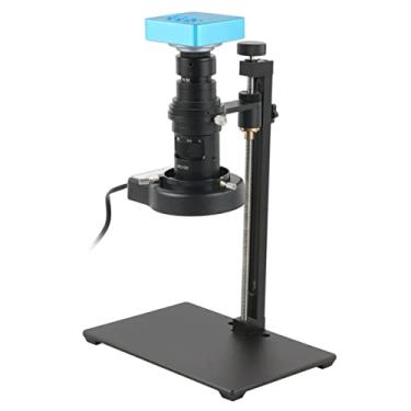Imagem de XuuSHA Kit de acessórios para microscópio para preparação de corrediças 1080P IMX307 Indústria HDMI USB Câmera de microscópio de vídeo 100X 120X 130X Zoom C-Mount Lens Acessórios para microscópio (Cor: Conjunto de lentes K 200x)