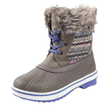 Imagem de Bota infantil Northside Brookelle Fashion, Stone/Purple, 4 Little Kid