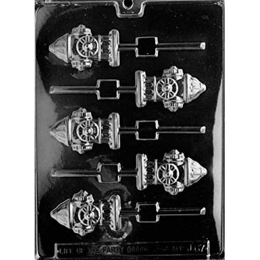 Imagem de Molde de chocolate pirulito hidrante de fogo J067