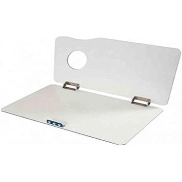 Imagem de Paleta Dobrável em Fórmica Dupla Face de 3 mm, Branco, Trident