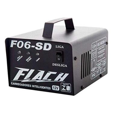 Imagem de Carregador de Bateria Flach 12V Bivolt F06SD