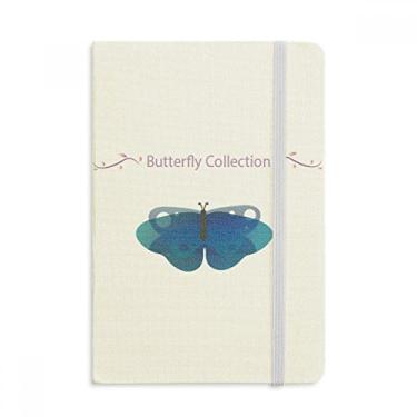 Imagem de Caderno da coleção Blue Butterfly com capa dura em tecido oficial