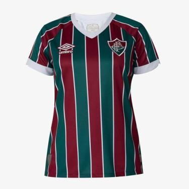 Imagem de Camisa Umbro Fluminense I 2023 Feminina