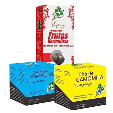 Imagem de 30 Cápsulas compatível com Nespresso Barão de Cotegipe, Chá