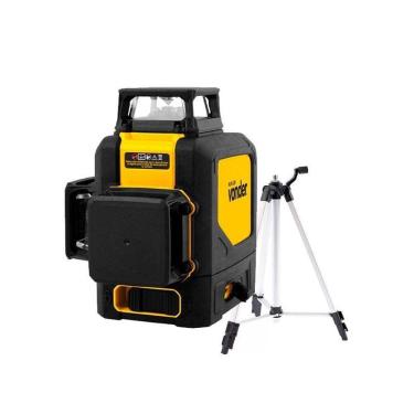 Imagem de Nível A Laser Vonder 3 Linhas Verde 360º 30 Metros Bateria