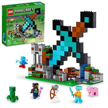 Kit Com 6 Boneco Minecraft Estilo Lego E Acessórios com o Melhor Preço é no  Zoom