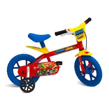 Imagem de Bicicleta Infantil Aro 12 Power Game Bandeirante - Brinquedos Bandeira