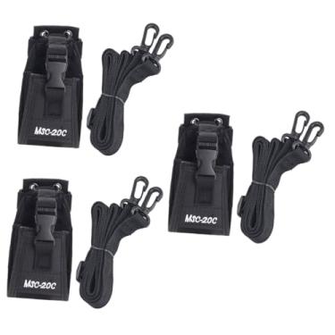 Imagem de Gadpiparty 3 Pecas Msc20c Bolsa De Armazenamento De Interfone Saco De Interfone Ao Ar Livre Porta Walkie Talkie Porta Bolsa De Cintura Bolsa Interfone Ensacamento Rádio Nylon Trabalhos