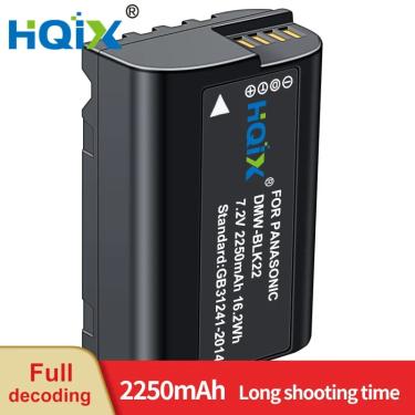 Imagem de HQIX-Carregador de Bateria para Câmera Panasonic  Lumix S5 II  Série S5  Série S5  S5M2X  G9 II