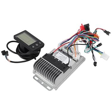 Imagem de Kit de Controlador Sem Escova para Bicicleta Elétrica, Kit de Controlador Sem Escova para Bicicleta Elétrica Com Display LCD, Liga de Alumínio de 500 W para Guiador de 22,5 Mm