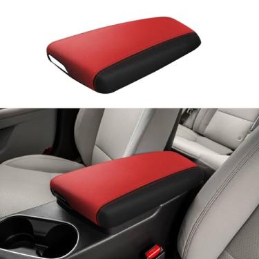 Imagem de XYHGM Capa de apoio de braço para console central de carro para Kia Optima 2011 2012 2013 2014 2015 couro antiarranhões caixa de descanso de braço central tampa protetor de assento protetor de