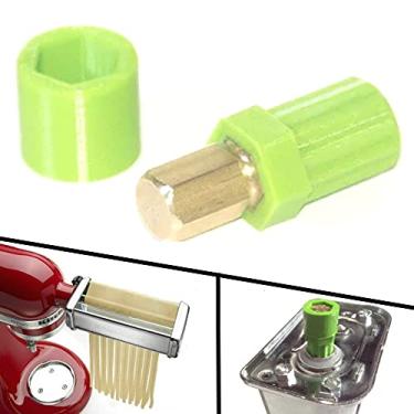 Imagem de KPSA Repair Acoplador de eixo de cisalhamento para reparo de rolo de massa KitchenAid KP Series DIY (1)