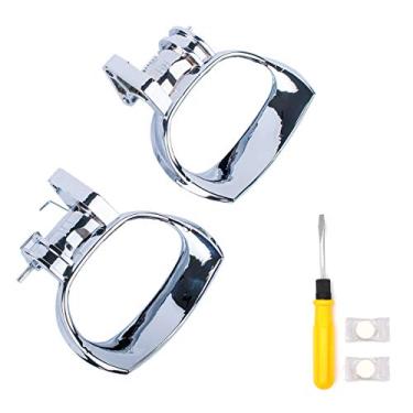 Imagem de Maçaneta interna 88529 para Chevrolet HHR 2006-2011, maçaneta interna substitui lado esquerdo do motorista dianteiro ou traseiro (substitui 19299614 19299613)