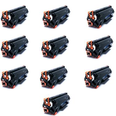 Imagem de Kit 10x Toner Compatível Cf283a 83a M127FN M125 M201 225 226