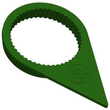 Imagem de Verificador Porca Roda Chave 32 Verde ZM 3303256